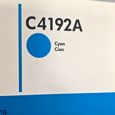 HP C4192A Cyan Genuine/Original Laser Toner for Color LaserJet 4500 4550 picture