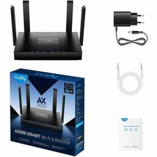 Cudy WR3000 Wi-Fi 6 IEEE 802.11ax Ethernet Wireless Router (296056) picture