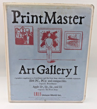 PrintMaster Art Gallery I 5.25