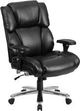 Hercules Series 24/7 Intensive Use Leathersoft Swivel Office Chair, Ergonomic Hi picture
