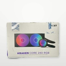 NZXT Kraken Core 240 RGB 240mm AIO Liquid Cooler - Black - Open Box picture