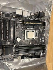 Gigabyte GA-B85M-D3H LGA1150 motherboard Intel Pentium G3260 8GB DDR3 For Parts picture