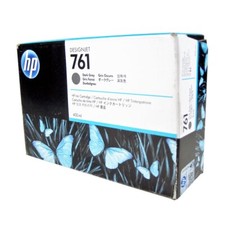 Genuine HP 761 Dark Gray 400ml Ink Cartridge CM996A DesignJet T7100, T7200 picture