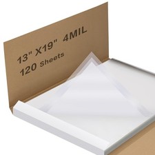 Waterproof Inkjet Transparency Film 13 x 19 Inch, 4 Mil 120 Sheets picture