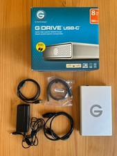 G-Technology 8TB Thunderbolt G-Drive portable disk drive (USB-C and USB 3.0) picture