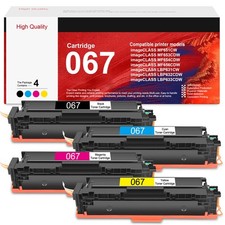 067 Toner Set 4-Pack for Canon LBP633Cdw MF654Cdw MF653Cdw MF656CDW MF656CDW picture