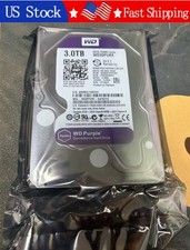 New Western Digital WD30PURX 64P6ZY0 Purple 3TB 5400RPM 3.5
