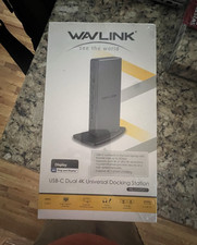 NEW WAVLINK WL-UG69DK7 USB-C Dual 4K 5K Universal Docking Station 14-in-1 picture