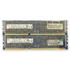 32GB (2x16GB) HP 672612-081 SK Hynix HMT42GR7BFR4C-PB DDR3 PC3-12800R ECC REG picture