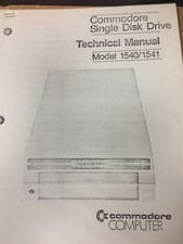Commodore Computer Single Disk Drive VIC 1540/1541 Technical Manual, PN:990445 picture