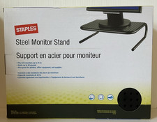 Staples Steel Monitor Stand Black #35548 14