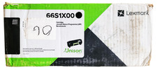 Lexmark 66S1X00 Black Extra High Yield Toner Cartridge-Open Box  picture
