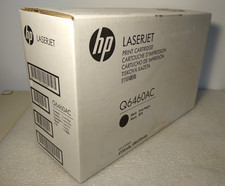 Genuine HP 644A Q6460AC Black Toner Cartridge LJ 4730 CM4730 mfp OEM SEALED BOX picture