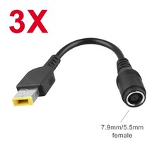 3pcs Charger Power Adapter Converter Cable Cord For Lenovo ThinkPad T440 T440S picture