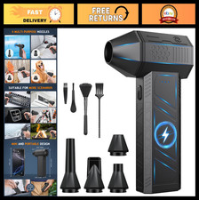 Powerful Cordless Air Duster - 180,000 RPM Adjustable Blower for Keyboard, Compu picture