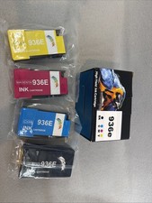 For HP 936e 936 4x Ink Cartridge Black Cyan Magenta Yellow OfficeJet Pro 9120e picture