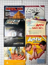 Vintage Atari Magazines Analog Antic ST-Log Energy Czar 400/800 Manual Lot of 6 picture