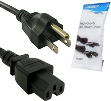 HQRP 6ft AC Power Cord for Cisco 4000 4500 5505 T5365A 6000 6500 7500 72-0770-01 picture