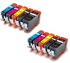10 PK Ink Cartridge + Chip for Canon Series PGI-225 CLI-226 MG5120 MG5220 MG5320 picture