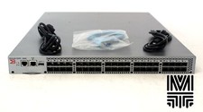 Brocade BR-5100 40-Port 8Gb Fiber Channel SAN Switch 24 Active Ports Dual Power picture