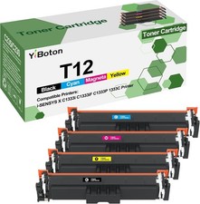 High Yield Color Toner Set T12 T12L for i-SENSYS X C1333i Printers picture