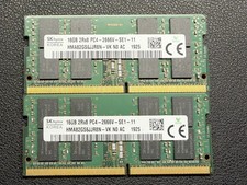 SK hynix 32GB DDR4 2666MHz (2×16GB) PC4-2666V-SE1-11 HMA82GS6JJR8N-VK picture