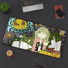 Anime Soul Eater Black Star Death The Kid Albarn Gaming Desk Mat Mouse Pad picture