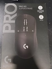 Logitech G PRO X3 SUPERSTRIKE Gaming Mouse - Black LIGHTSPEED Wireless, New  picture