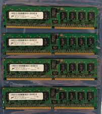 Lot of 4 Micron 1GB 1Rx8 RAM | PC2-6400P-555-13-F0, MT9HTF12872PZ-80EH1 picture