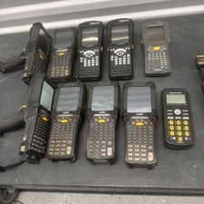 Lot of 10  Motorola/ Symbol / Dolphin Mobile Computer Barcode Scanner and  24 Ba picture