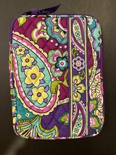 Vera Bradley E-Reader Sleeve Cover Zip Case Pouch in Heather NWOT picture