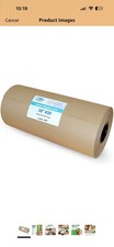 IDL Packaging Large Brown Kraft Paper Roll 18