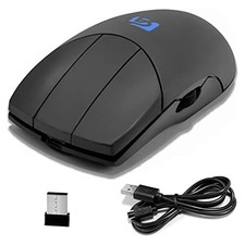 Shengshou 3Button Mouse Side Scroll Wireless 3 Button with Scroll Wheel (Black) picture