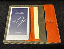 reMarkable Paper Pro Move w/ Custom Handmade Leather Folio Cover Bundle picture