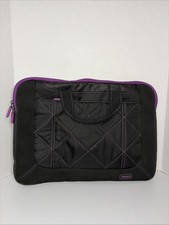 Targus Laptop Sleeve Slipcase -Black/purple 16-inch picture