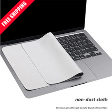 1pc Microfiber Laptop Keyboard Protector & Screen Cleaning Cloth for MacBook Pro picture
