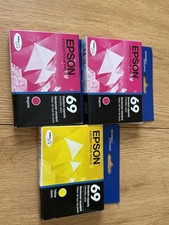 Epson 69 3pk Combo Ink Cartridges - Magenta X2/Yellow EXP:2023 picture