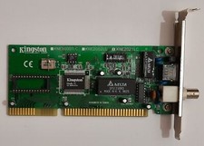 Kingston KNE2021LC ISA Network Card (EtheRX LC, BNC, RJ45, Retro, 1996) picture