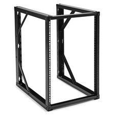 NavePoint 15U Wall-Mount Open Frame Network Rack 24.81 Inch Depth, AV Rack, picture