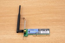 Linksys WMP54GS Ver 1.1 Wireless G Adapter PCI Card 2.4GHz 65Mbps picture