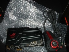 Pc  gaming  sound card ASUS ROG XONAR  PHOEBUS,PCI-E  with control module picture