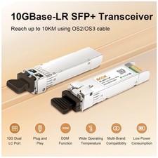 Plug and Play 10GBase-LR SFP+ Transceiver - 1310nm, 10km/` picture