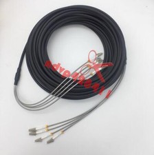 100M Outdoor Field Fiber Patch Cord LC to LC MM Multi-Mode 4 Strand Fiber Cable picture