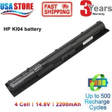 KI04 K104 KIO4 Battery for HP Pavilion 14 15 17 800009-421 800049-001 Notebook H picture