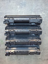 LOT OF 4 GENUINE HP 36A CB436A Toner Cartridge Brand New OEM picture