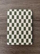 Green White Checkered Kindle Paper white Case  picture