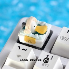 Kawaii Artisan Resin Keycap Handmade Custom MX Cherry Mechanical Keyboard picture
