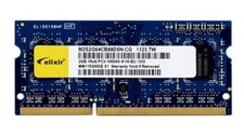 SO-DIMM DDR3 Laptop RAM ELIXIR 2GB DDR3 1333MHZ SODIMM M2S2G64CB88D5N-CG picture