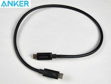 ANKER  1.6ft/0.5m USB C Cable Thunderbolt 3.0  100W Charging Supports 5K Display picture