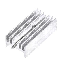 30x15x10mm TO-220 Aluminum Heatsink for MOSFET Transistor Diode with a Pin 20pcs picture